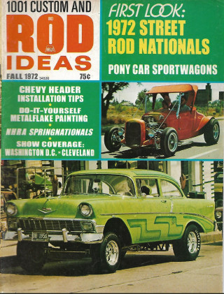 1001 CUSTOM AND ROD IDEAS 1972 FALL - METAL FLAKE PAINT, 351 BOSS, SPRING NATS*